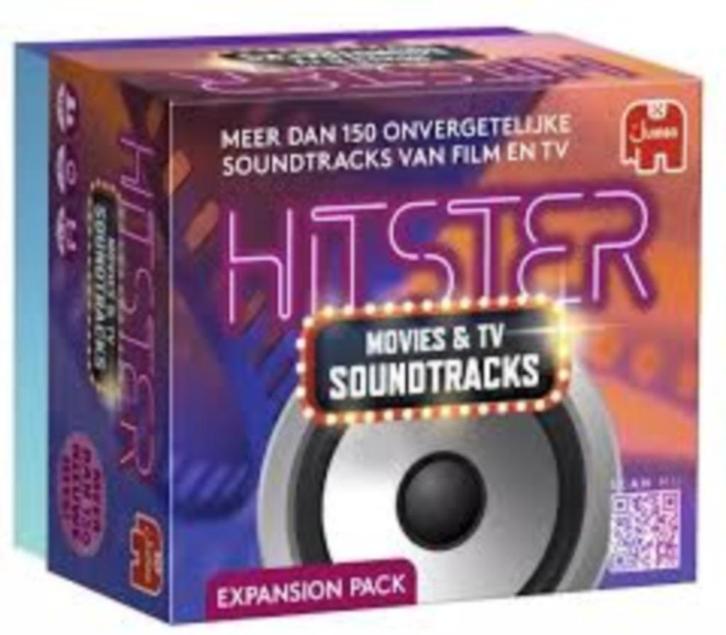 Hitster Movies & TV Soundtracks - Ophalen is mogelijk, Hobby en Vrije tijd, Gezelschapsspellen | Bordspellen, Nieuw, Een of twee spelers