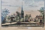 Zoeterwoude oud antiek gravure schilderij
Lijst 24 cm 21 cm., Ophalen of Verzenden