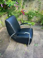 (Kunst-)leren fauteuils, Huis en Inrichting, Fauteuils, Ophalen, Gebruikt, Modern, 50 tot 75 cm