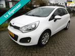 Kia Rio 1.2 CVVT Plus Pack 1e eig. 5-deurs Airco LED Trekhaa, Euro 5, Gebruikt, 4 cilinders, Wit