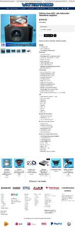 Hifonics Zeus ZSPL-12D2 12 inch Subwoofer + Monoblok, Auto diversen, Audio Design, Nieuw, Am Breilingsweg 3, 76709 Kronau, Duitsland