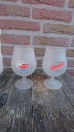 Liptonice glazen, Verzamelen, Glas en Borrelglaasjes, Ophalen of Verzenden, Zo goed als nieuw, Frisdrankglas