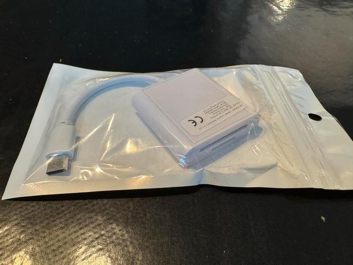 USB-C Kaartlezer voor iPhone/iPad/Camera - Nieuw, Computers en Software, Geheugenkaartlezers, Nieuw, Ophalen of Verzenden
