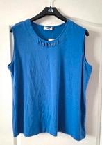 habella blauw topje strass hals maat 48 xxxl nieuw, Nieuw, Blauw, Habella, Shirt of Top