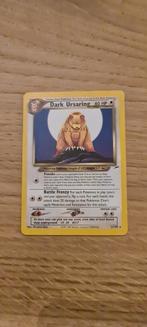 Pokemon Classic Series Neo Destiny Dark Ursaring, Ophalen of Verzenden, Losse kaart, Zo goed als nieuw