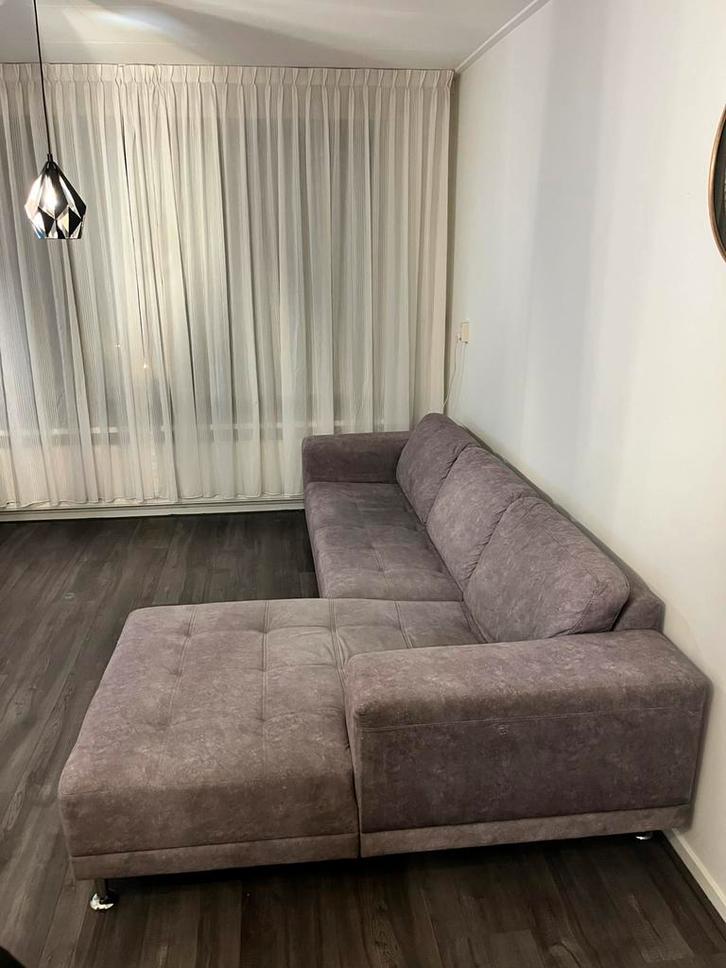 Hoekbank te koop eventueel met stoelen, Huis en Inrichting, Banken | Sofa's en Chaises Longues, Zo goed als nieuw, Vierpersoons of meer