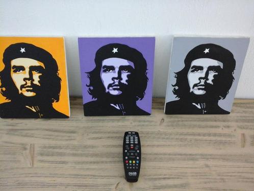 portret schilderij che guevara, Antiek en Kunst, Kunst | Schilderijen | Modern, Ophalen of Verzenden