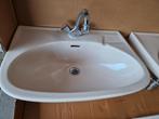 Wastafels, plansets, toiletten vintage sanitair beige, Ophalen, Zo goed als nieuw, Minder dan 100 cm, Wasbak of Wastafel