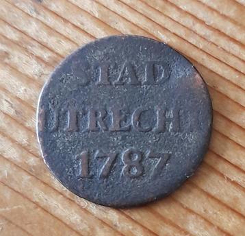 duit Utrecht 1787 (lot 1) beschikbaar voor biedingen