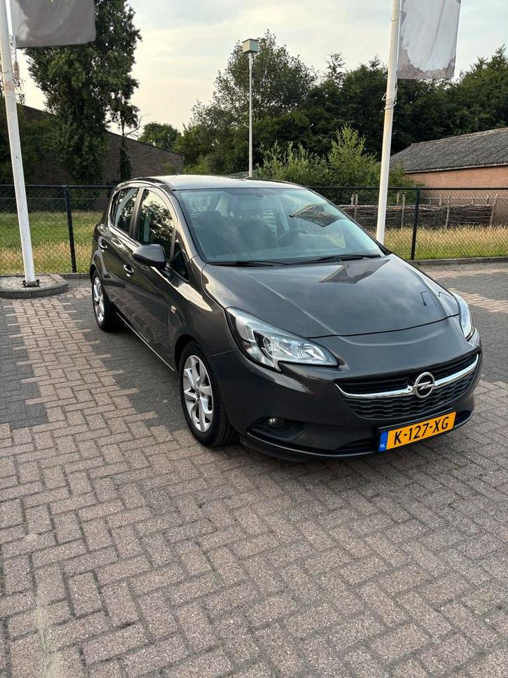 Opel Corsa 1.4 bluetooth airco 2015 Grijs nieuwe uitvoering, Auto's, Opel, Particulier, Corsa, Benzine, B, Hatchback, Handgeschakeld