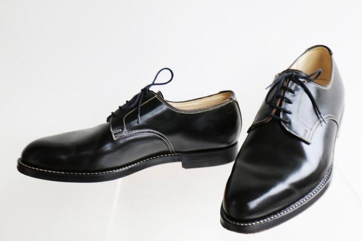 Nieuwe Cordovan Crockett & Jones Alt Wien maat 8.5 E = 42.5, Kleding | Heren, Schoenen, Nieuw, Veterschoenen, Zwart, Ophalen of Verzenden
