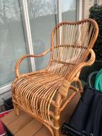 Rotan stoel en tafeltje, Huis en Inrichting, Ophalen, Gebruikt