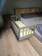 Landelijke co sleeper hout, Ophalen, Zo goed als nieuw, Minder dan 140 cm, Minder dan 70 cm
