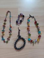 Kindersieraden,  2 kettingen en 2 armbandjes, Sieraden, Tassen en Uiterlijk, Kindersieraden, Ophalen of Verzenden, Zo goed als nieuw