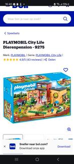 Playmobil City Life Dierenpension 9275, Ophalen of Verzenden, Zo goed als nieuw, Complete set