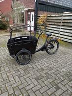 Elektrische bakfiets, Fietsen en Brommers, Fietsen | Bakfietsen, 4 kinderen of meer, Huif, Zo goed als nieuw, Ophalen