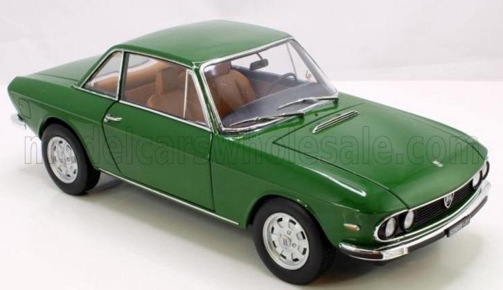 Lancia Fulvia 3 1975 Groen Schaal 1/18 Norev 187983, Hobby en Vrije tijd, Modelauto's | 1:18, Nieuw, Motor, Norev, Ophalen of Verzenden