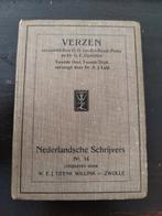 Verzen, Antiek en Kunst, Antiek | Boeken en Bijbels, Ophalen, Diverse auteurs