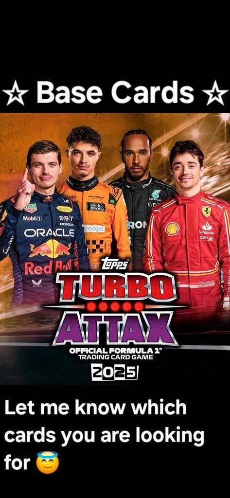 TE KOOP: Topps F1 Turbo Attax 2025 kaarten, Hobby en Vrije tijd, Stickers en Plaatjes, Nieuw, Meerdere plaatjes, Ophalen of Verzenden