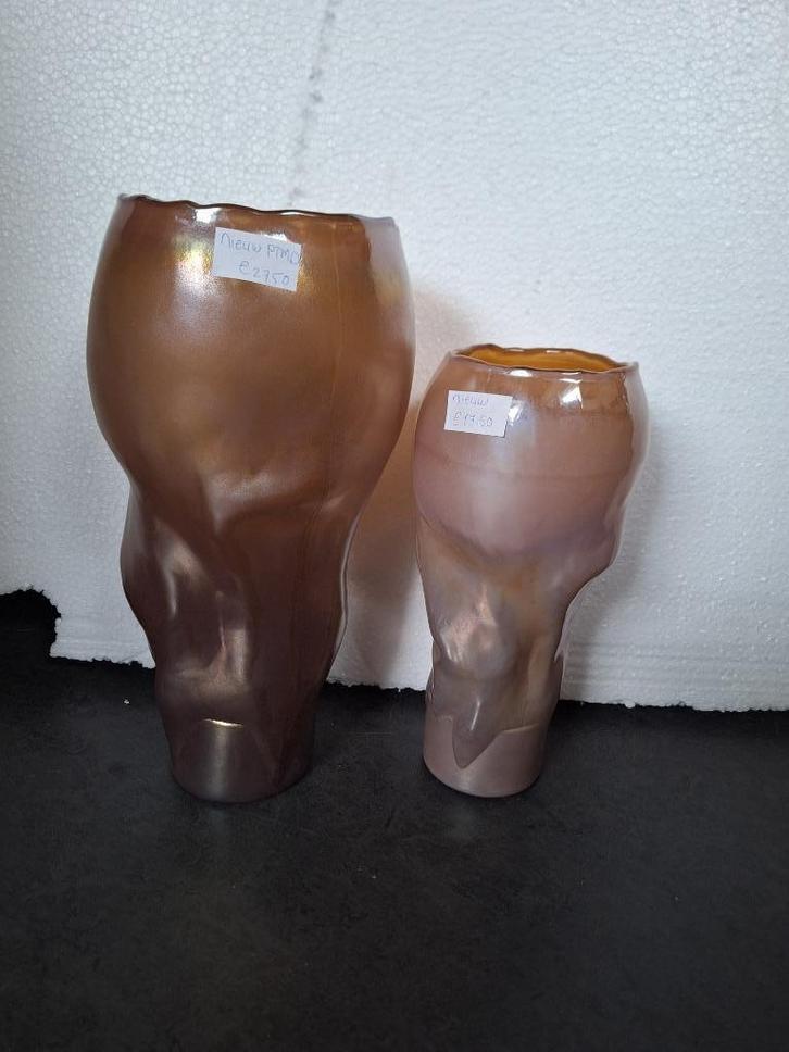PTMD vaas model Forty in 2 hoogtes, nieuw uit de doos, Huis en Inrichting, Woonaccessoires | Vazen, Nieuw, Overige kleuren, Minder dan 50 cm