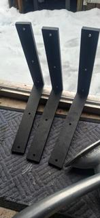 Hoeksteunen Zwart Zware Kwaliteit 40x35cm - 3 stuks, Ophalen of Verzenden