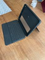 Logitech iPad 7 Hoes met Toetsenbord, Computers en Software, Tablet-hoezen, 10 inch, Gebruikt, Logitech, Bescherming voor- en achterkant