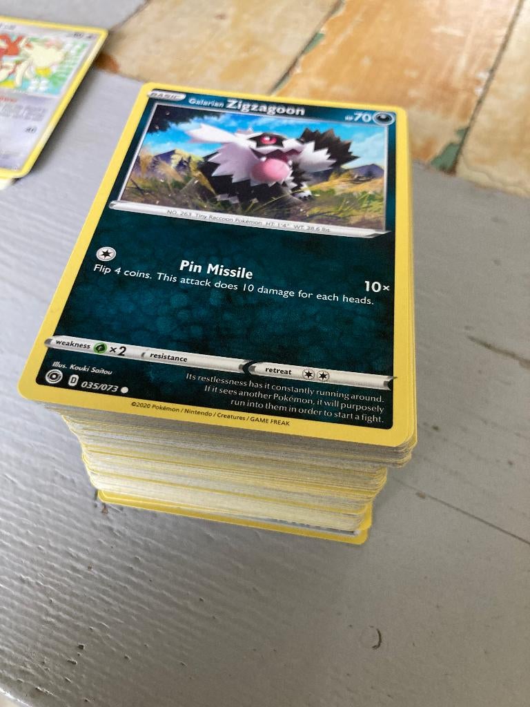 Pokemon kaarten, Ophalen of Verzenden, Gebruikt, Meerdere kaarten