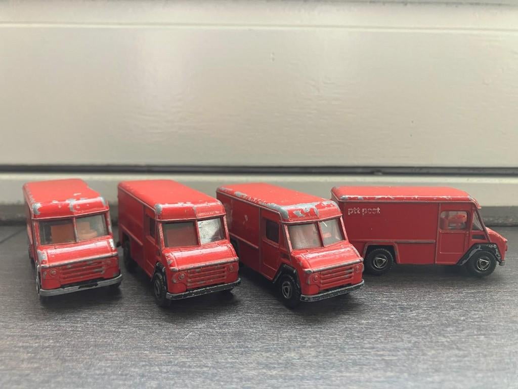 4x Efsi Commer 302 PTT Post | Rood |, Ophalen of Verzenden, Gebruikt, Bus of Vrachtwagen