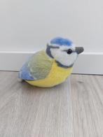 Knuffel wild Republic vogel bird pimpelmees geluid K9881, Ophalen of Verzenden, Zo goed als nieuw, Overige typen