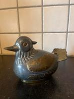 Antieke Vogeldoos  - Woonaccessoire Decoratie Vogelvor, Ophalen of Verzenden