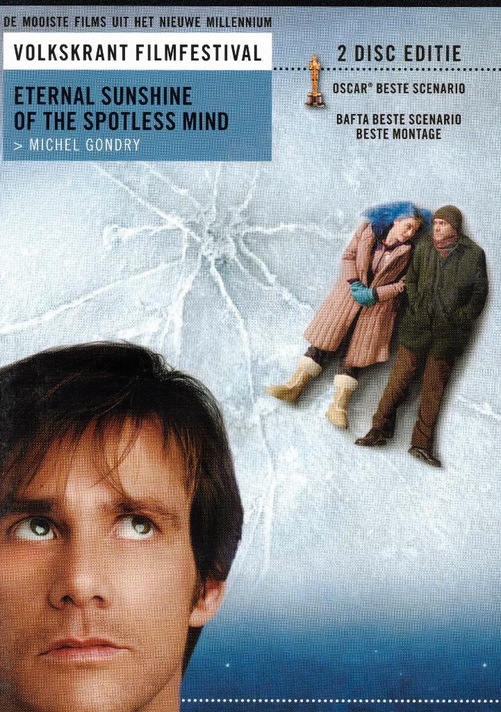 Eternal Sunshine Of The Spotless Mind ( 2 DVD ), Cd's en Dvd's, Dvd's | Filmhuis, Zo goed als nieuw, Overige gebieden, Alle leeftijden