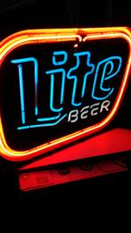 neon reclame 1980, Verzamelen, Merken en Reclamevoorwerpen, Ophalen of Verzenden, Gebruikt, Lichtbak of (neon) lamp