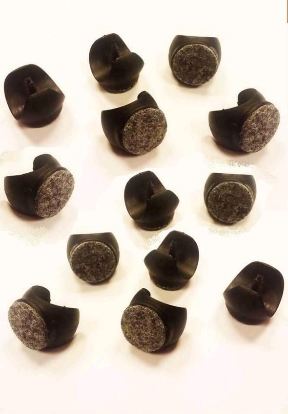 Gispen stoeldoppen, Huis en Inrichting, Stoelen, Nieuw, Vijf, Zes of meer stoelen, Kunststof, Zwart, Ophalen