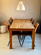 Eetkamertafel + 6 stoelen, Ophalen, Gebruikt
