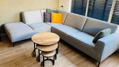 Hoekbank Overveen, Huis en Inrichting, Banken | Complete zithoeken, Zo goed als nieuw, Metaal, Ophalen