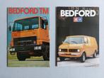 2x Brochure / folder BEDFORD - TM & Bestel - Camper wagens, Ophalen of Verzenden, Gelezen, Folder