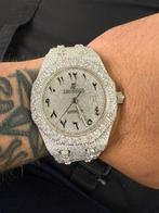Moissanite Horloge VVS / gaat door de diamant tester, Ophalen of Verzenden, Nieuw, Zwart, Android
