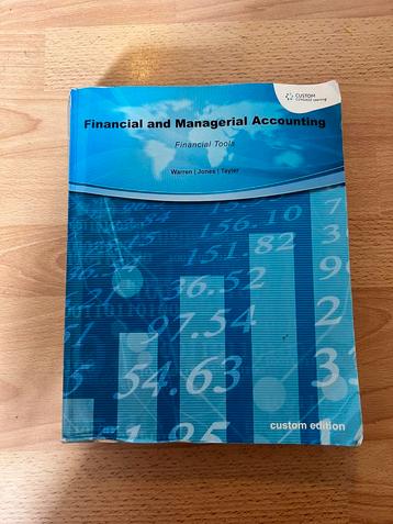 financial and Managerial Accounting Warren Jones Taylor  beschikbaar voor biedingen