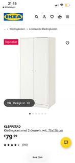 Ikea Kleppstad Kledingkast (moving out sale), Ophalen, Overige materialen, Gebruikt, 50 tot 100 cm