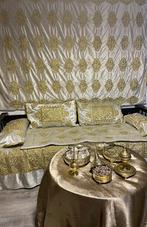 Beige met goude henna decoratie te koop, Ophalen, Zo goed als nieuw, Beige, Accessoires