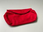 Handtas, clutch zgan Unisa suede, rood, Ophalen of Verzenden, Zo goed als nieuw, Rood, Handtas