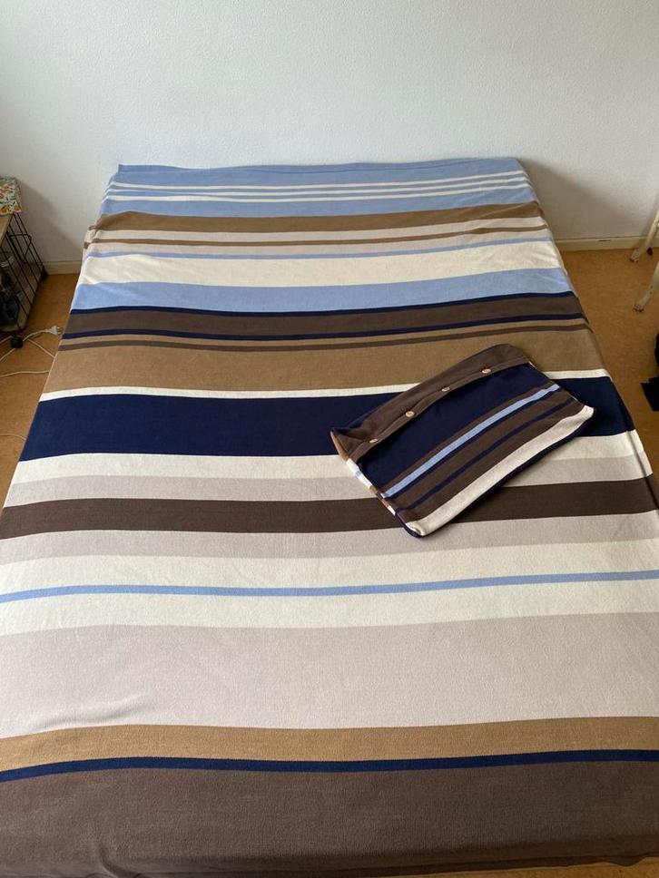 Dommelin plaid/ sprei/ woondeken met kussenhoes, Huis en Inrichting, Woonaccessoires | Plaids en Woondekens, Gebruikt, Ophalen of Verzenden