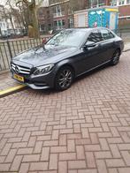 Mercedes-Benz C-Klasse C180 1.6 115KW Aut7 2014 Grijs, Auto's, Mercedes-Benz, Automaat, 1800 kg, Zwart, Leder en Stof