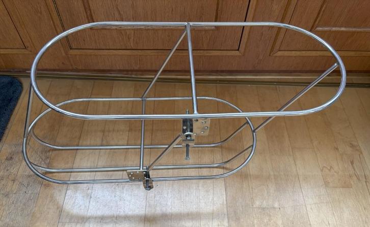 RVS Fenderhouders schuin (Rechts & Links), Watersport en Boten, Bootonderdelen, Zo goed als nieuw, Ankeren en Afmeren, Zeilboot of Motorboot