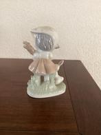 Origineel Vallorola porselein meisje met konijntje, Ophalen of Verzenden