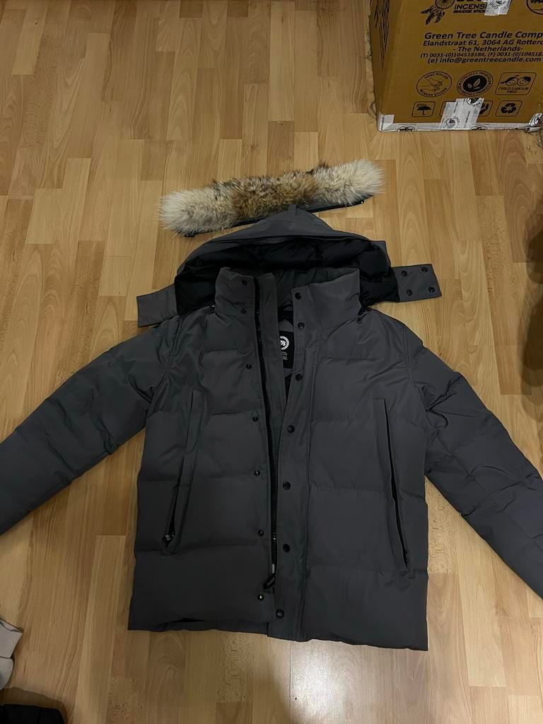 Canada Goose Jas Grijs -, Kleding | Heren, Jassen | Zomer, Ophalen of Verzenden, Zo goed als nieuw, Maat 46 (S) of kleiner, Grijs