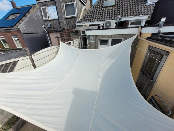 Nesling Schaduwdoek 4x4 Waterdicht, Tuin en Terras, Schaduwdoeken, Gebruikt, Ophalen of Verzenden