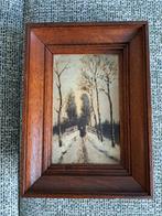 Winterlandschap, Louis Apol of naar Louis Apol, olieverf., Ophalen