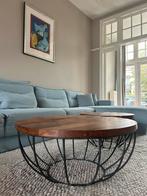 Set van 2 salontafels – Madison, Ophalen, 50 tot 100 cm, Rond, 50 tot 100 cm