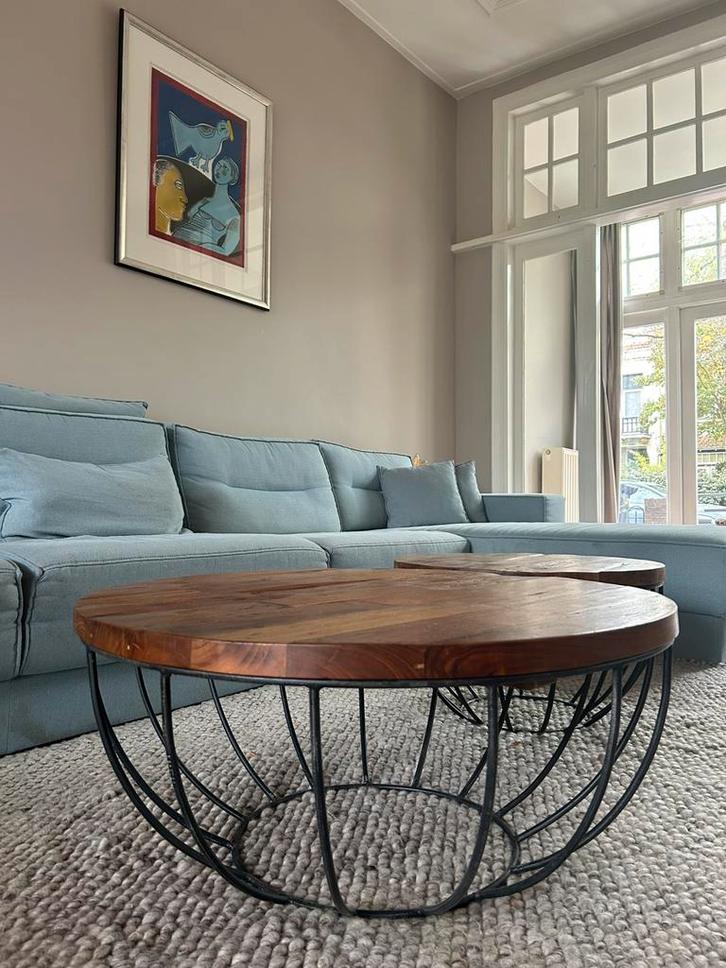 Set van 2 salontafels – Madison, Huis en Inrichting, Tafels | Salontafels, Zo goed als nieuw, Minder dan 50 cm, 50 tot 100 cm
